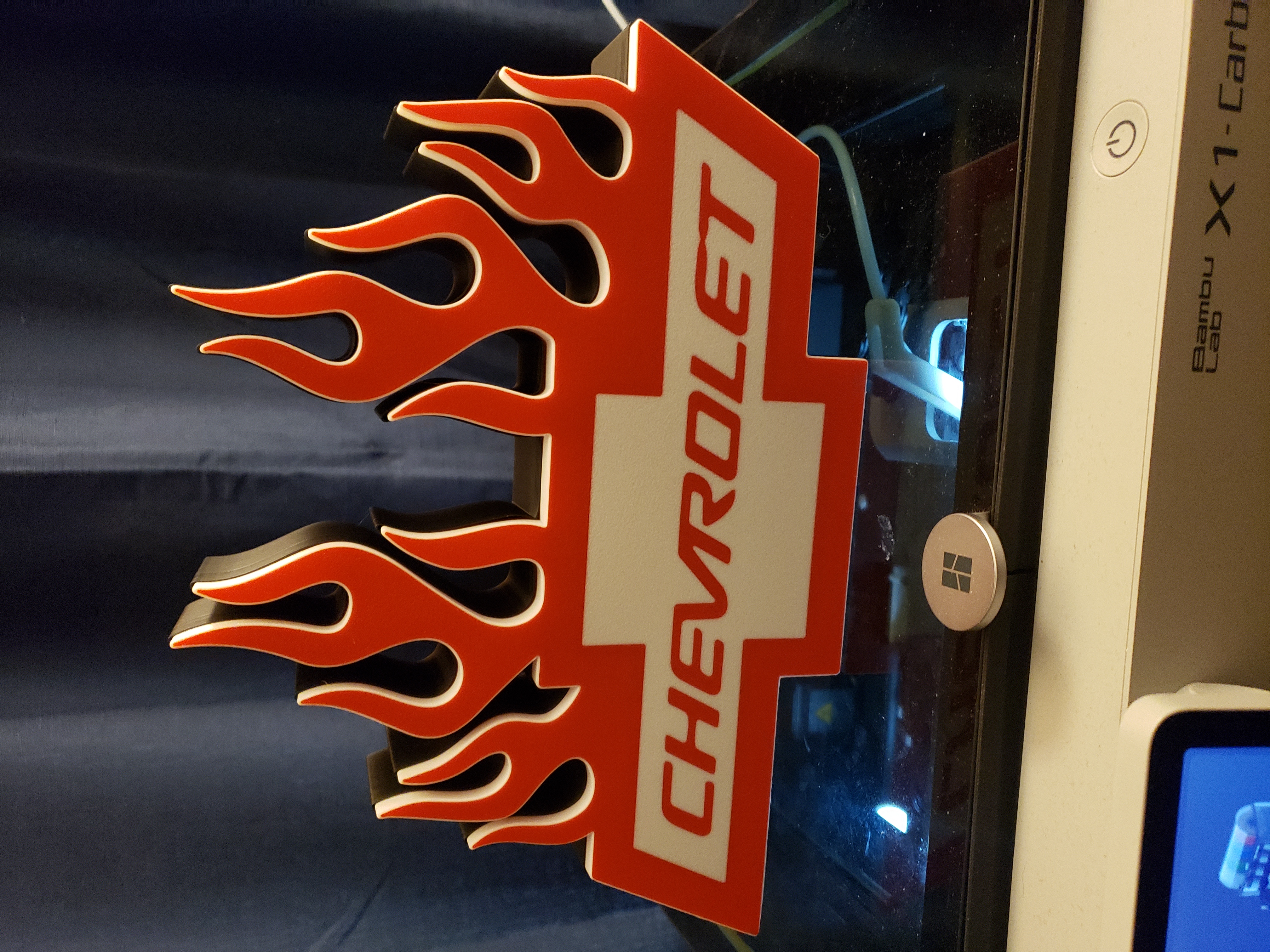 Chevy Flames Lightbox — thumbnail 3