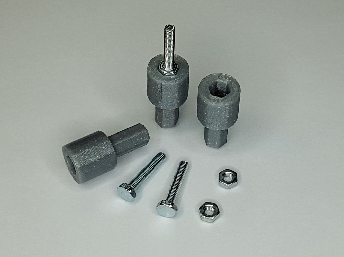 M3 socket with quarter inch shaft