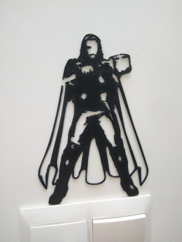 Avengers Wall Art by Cristian Coco Download free STL model