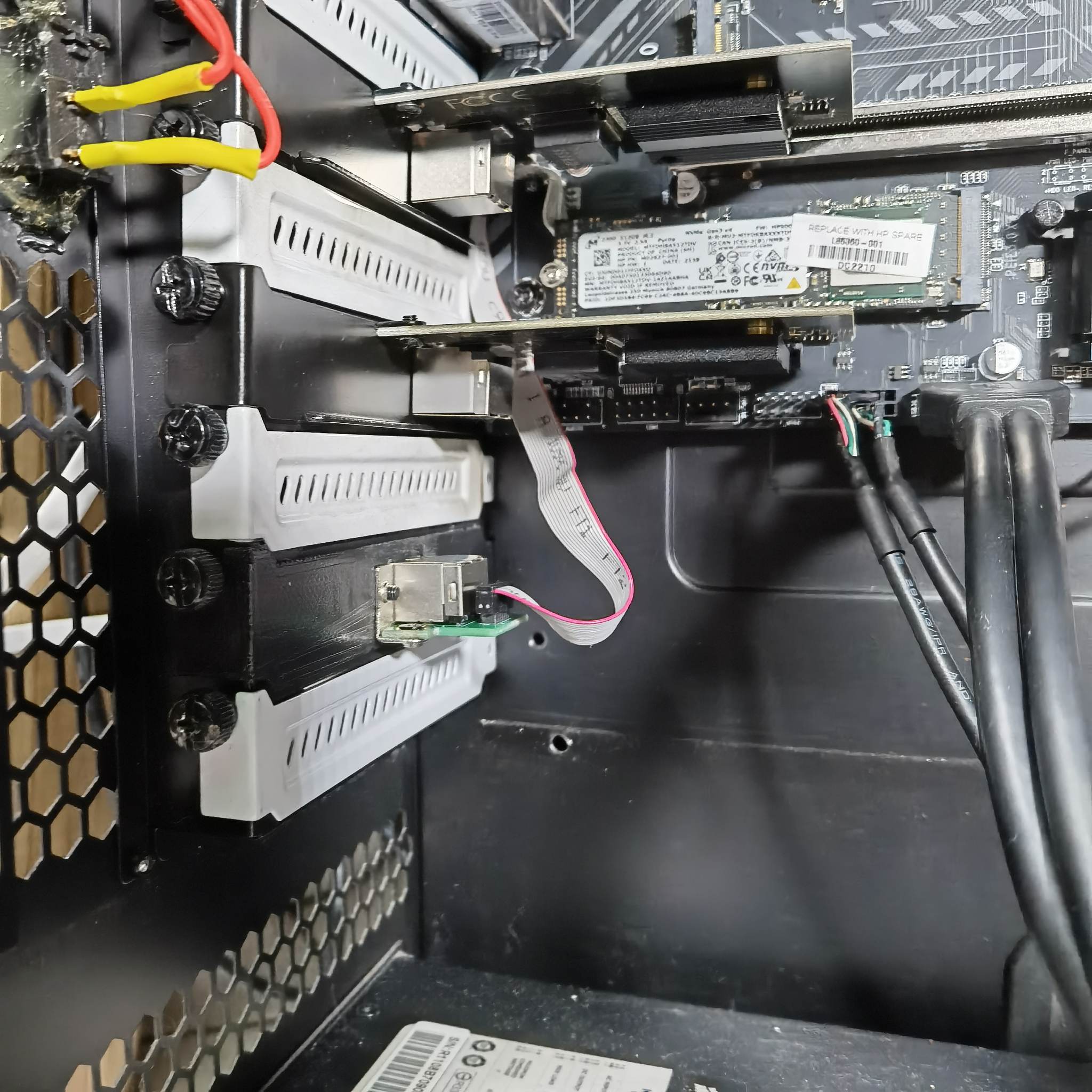 Mini PCIE 2.5GBPS Gigabit Network Card model YM3712 by Adam Cwynar