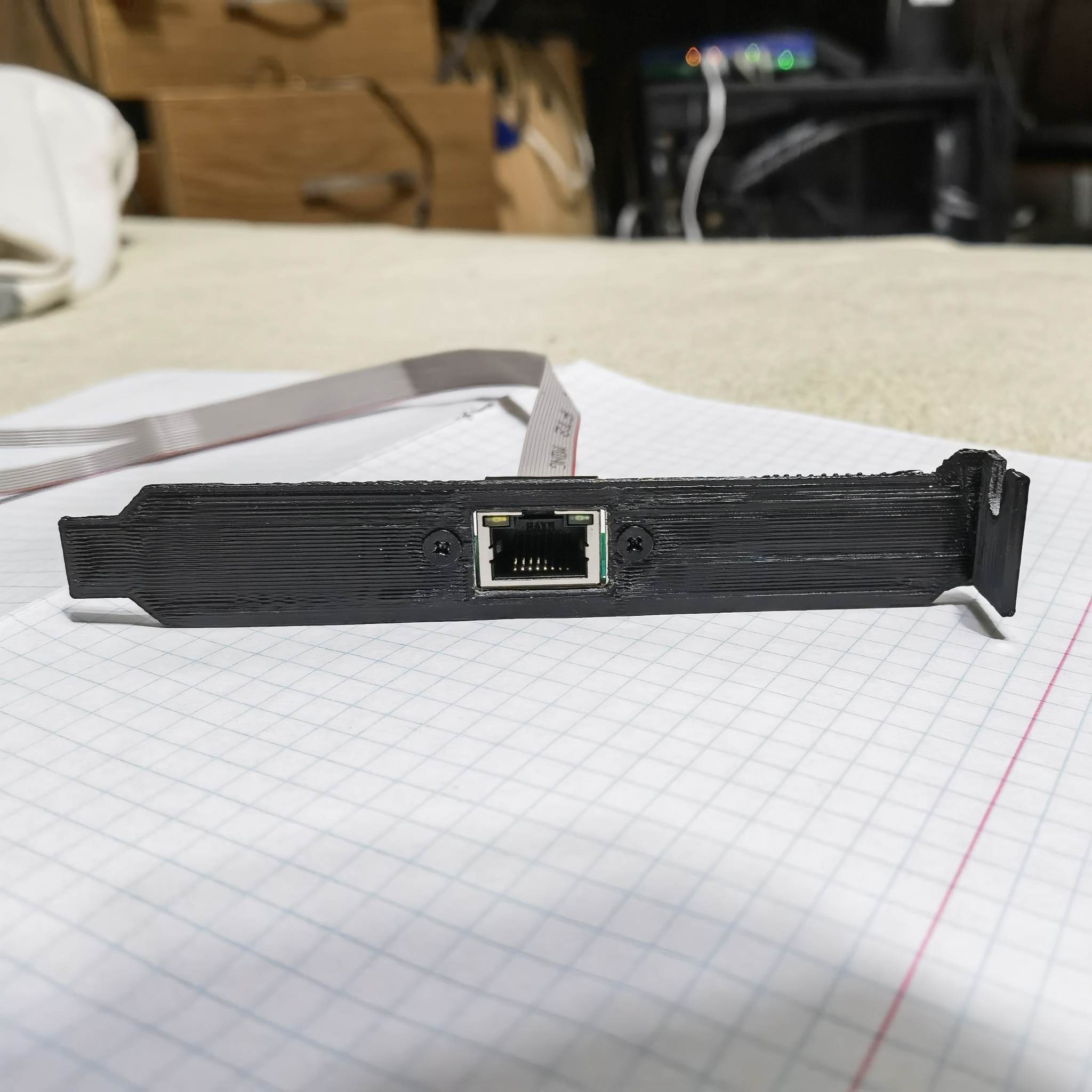 Mini PCIE 2.5GBPS Gigabit Network Card model YM3712 by Adam Cwynar