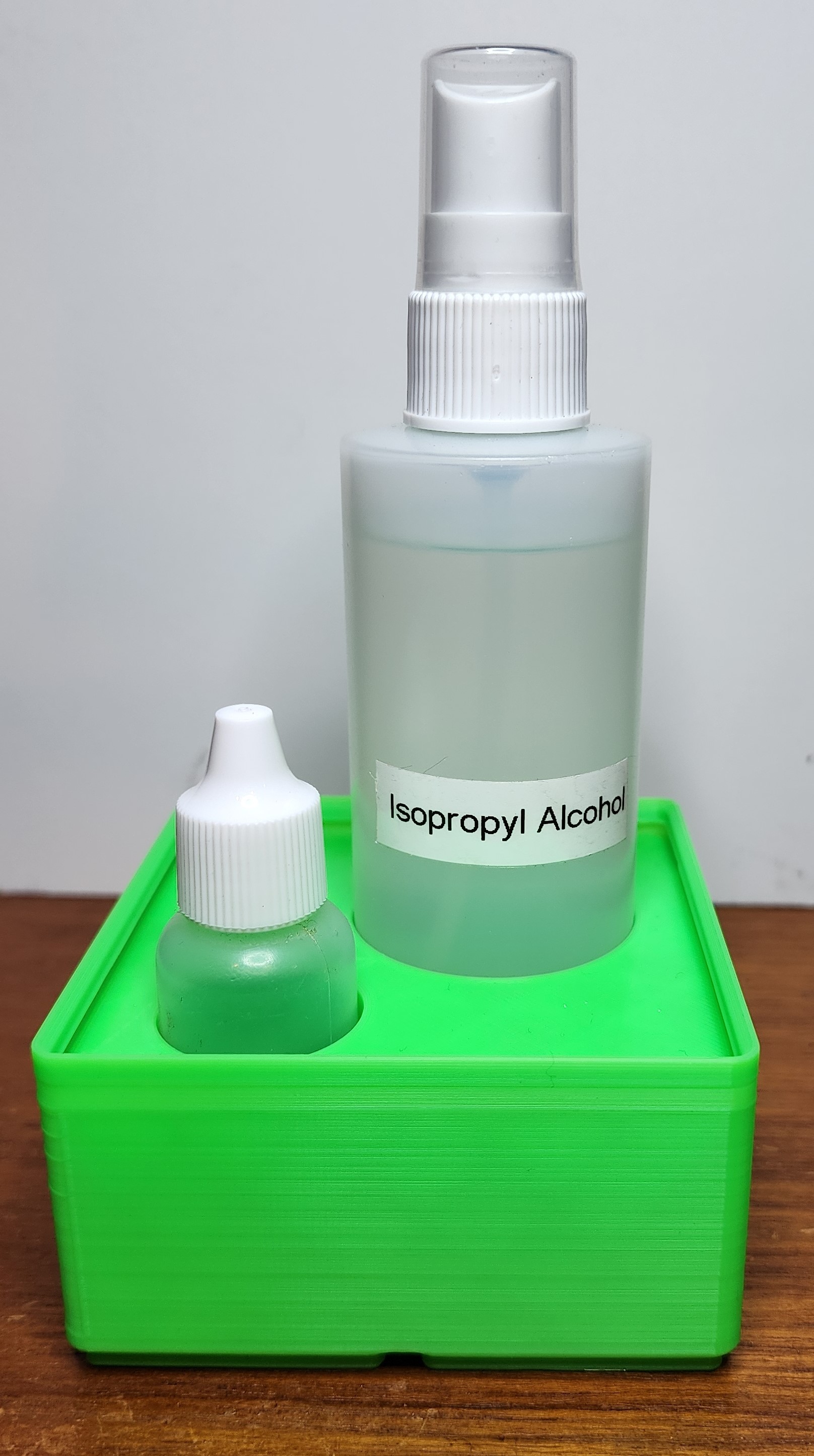 Gridfinity 2 bottle holder (with Blank, cut blocks & Instructions)