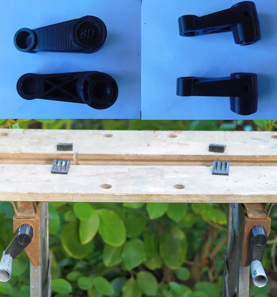 Black and Decker Workmate replacement handles by Far North 3D