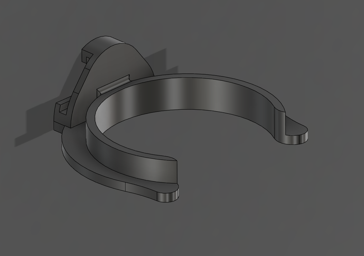 IKEA Faktum leg clip replacement for skirting/kickboard by Ceasar