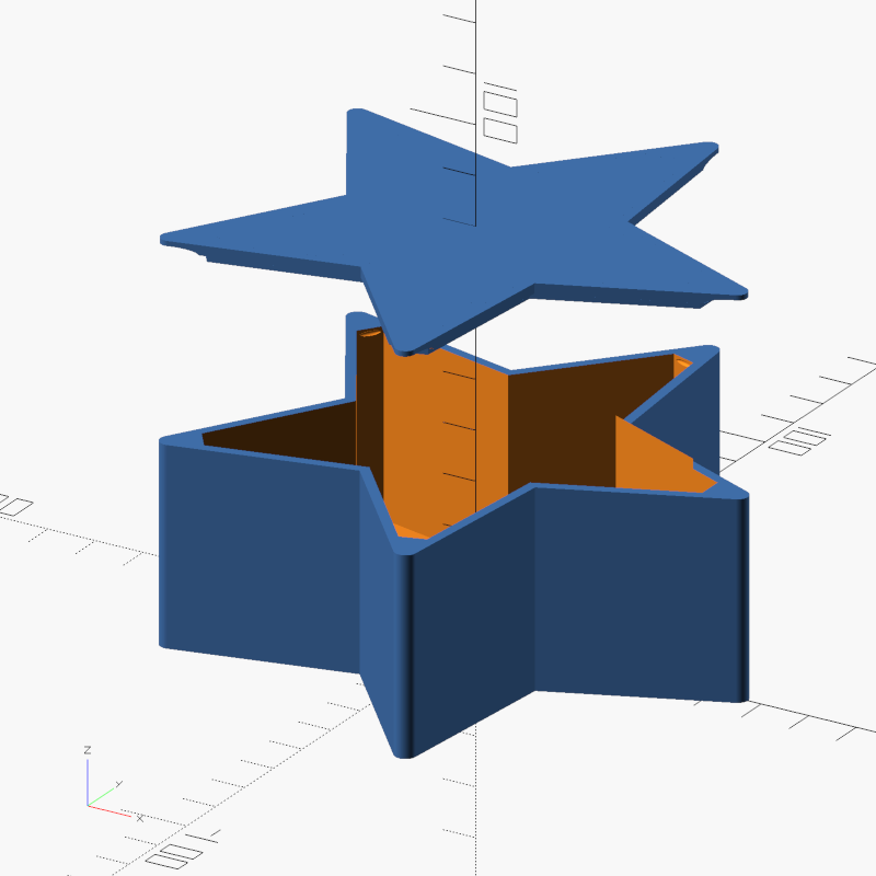 Star box by Torsten | Download free STL model | Printables.com
