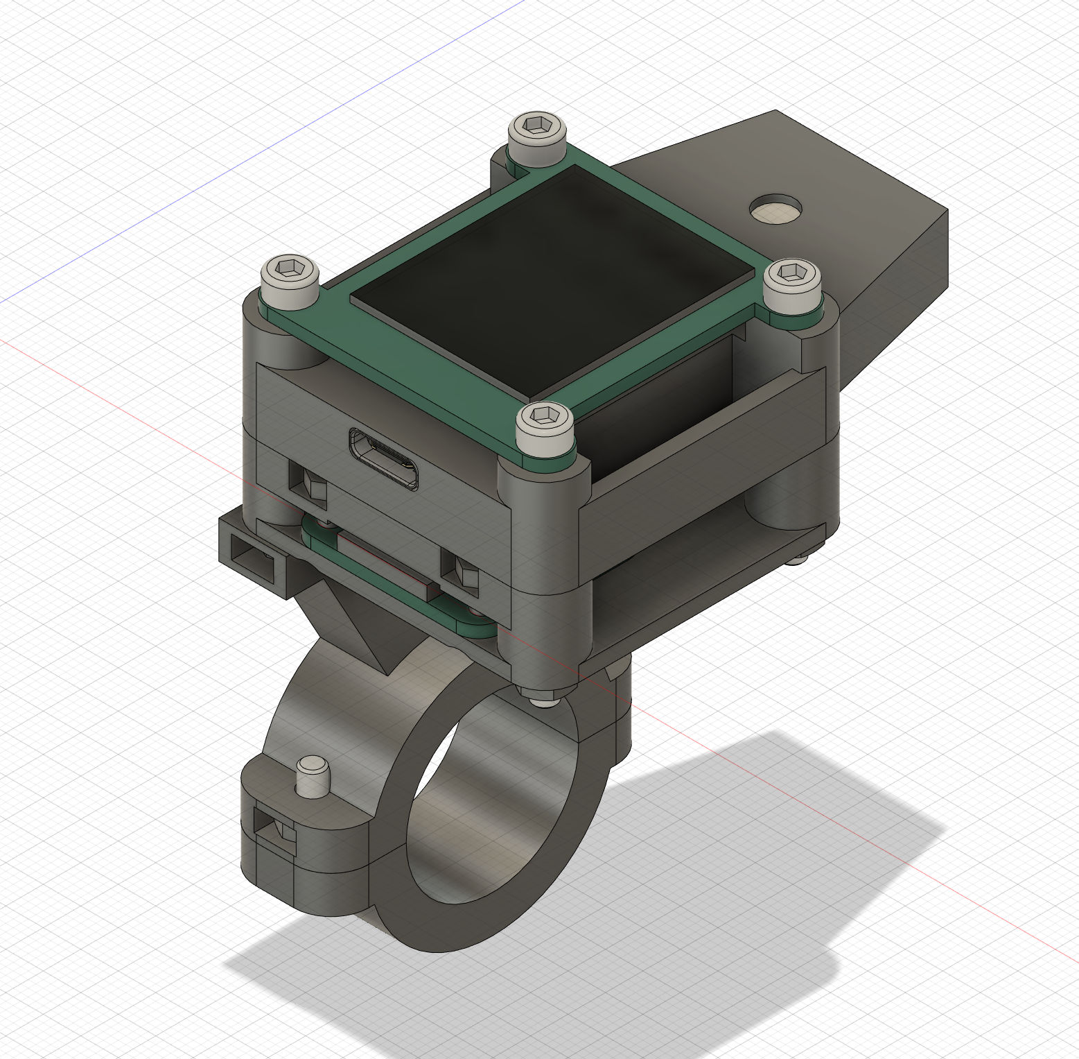 Bike Computer 32 Offline MiniMap by wunschpunsch Download free STL