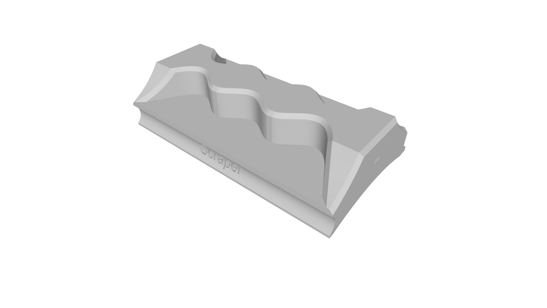 two sided scraper