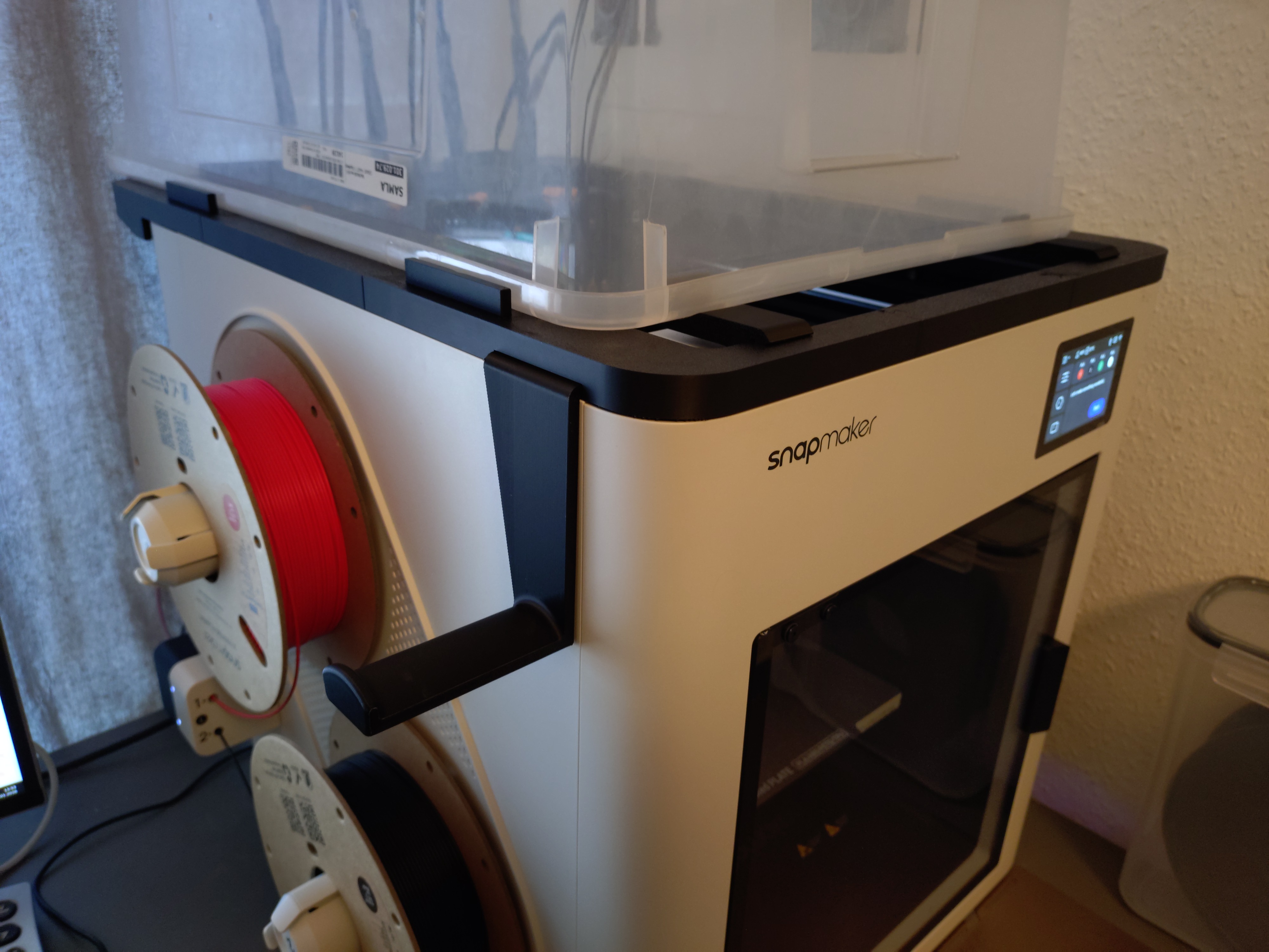 Snapmaker U1 Spool Holder for my Top Cover Adapter