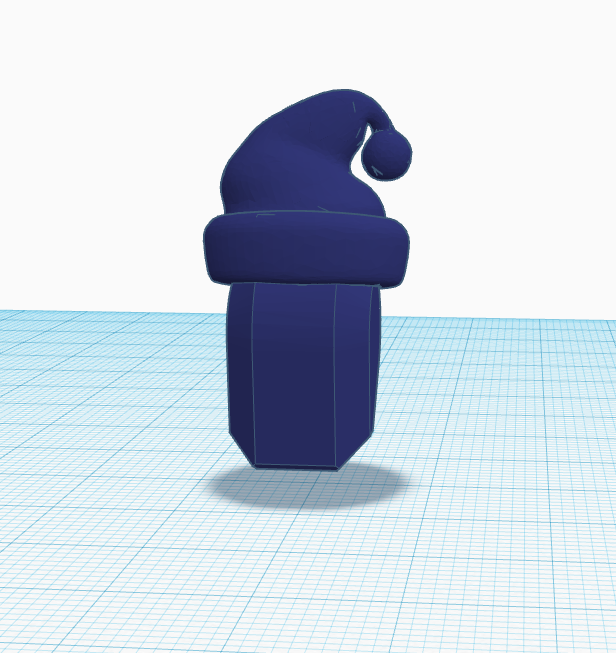 DUMMY 13 Printable Jointed Figure with Santa  hat