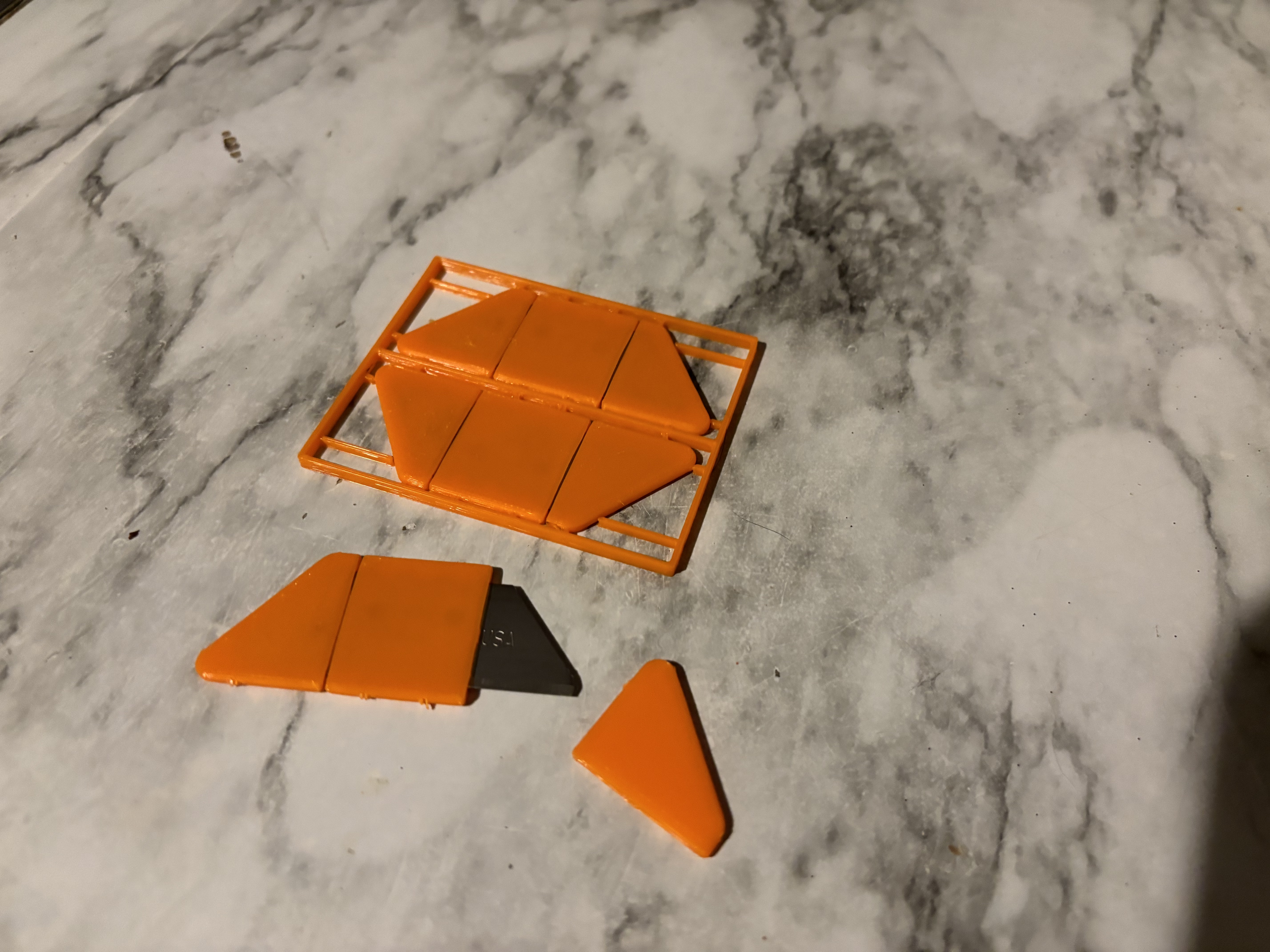 Utility blade card kit