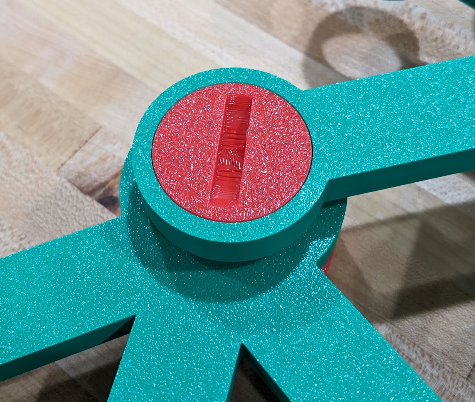 Giant Lego Wreath Locking Stud by makewithjake Download free STL