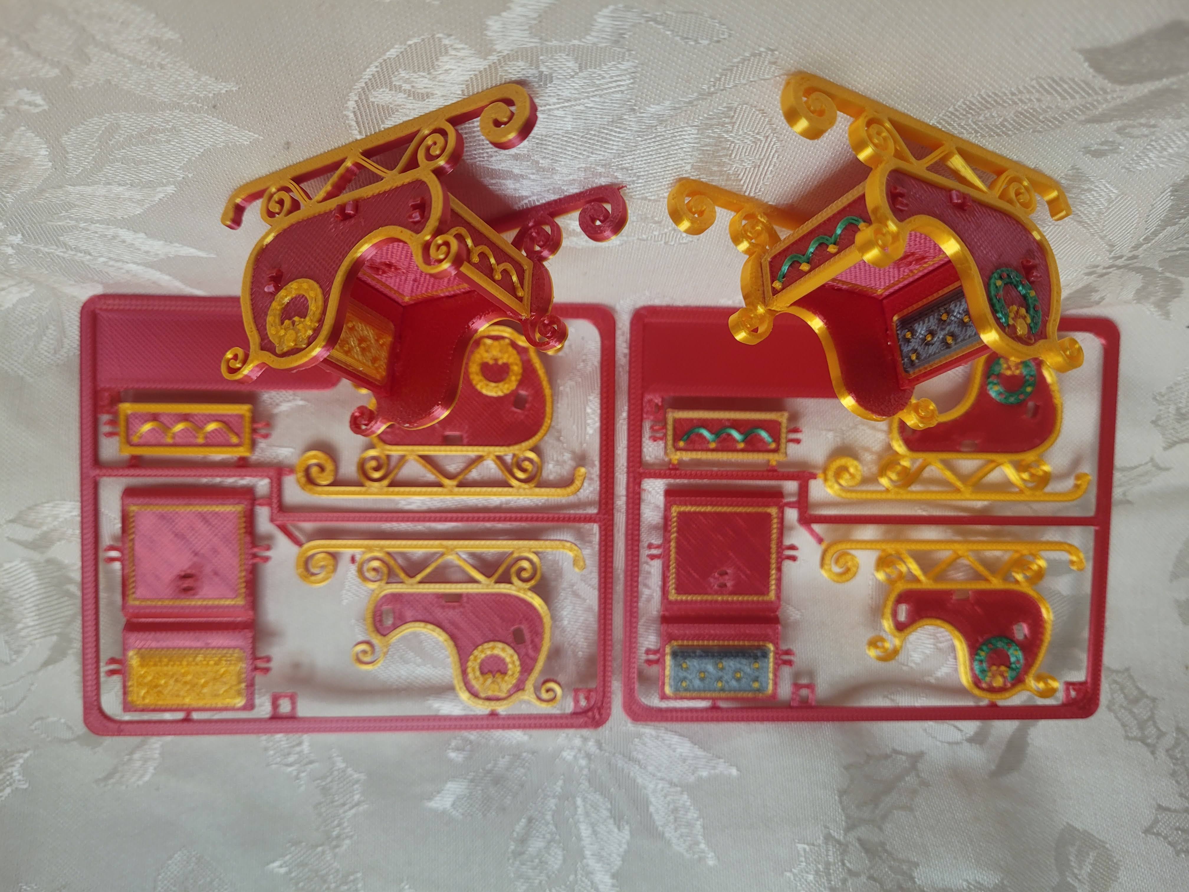 Christmas Sleigh Kit Card