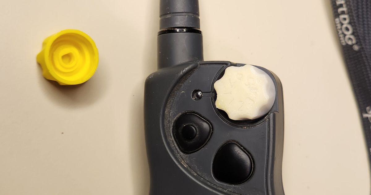 Sportdog Shock Collar Remote Replacement Knob by LewisFlies Download