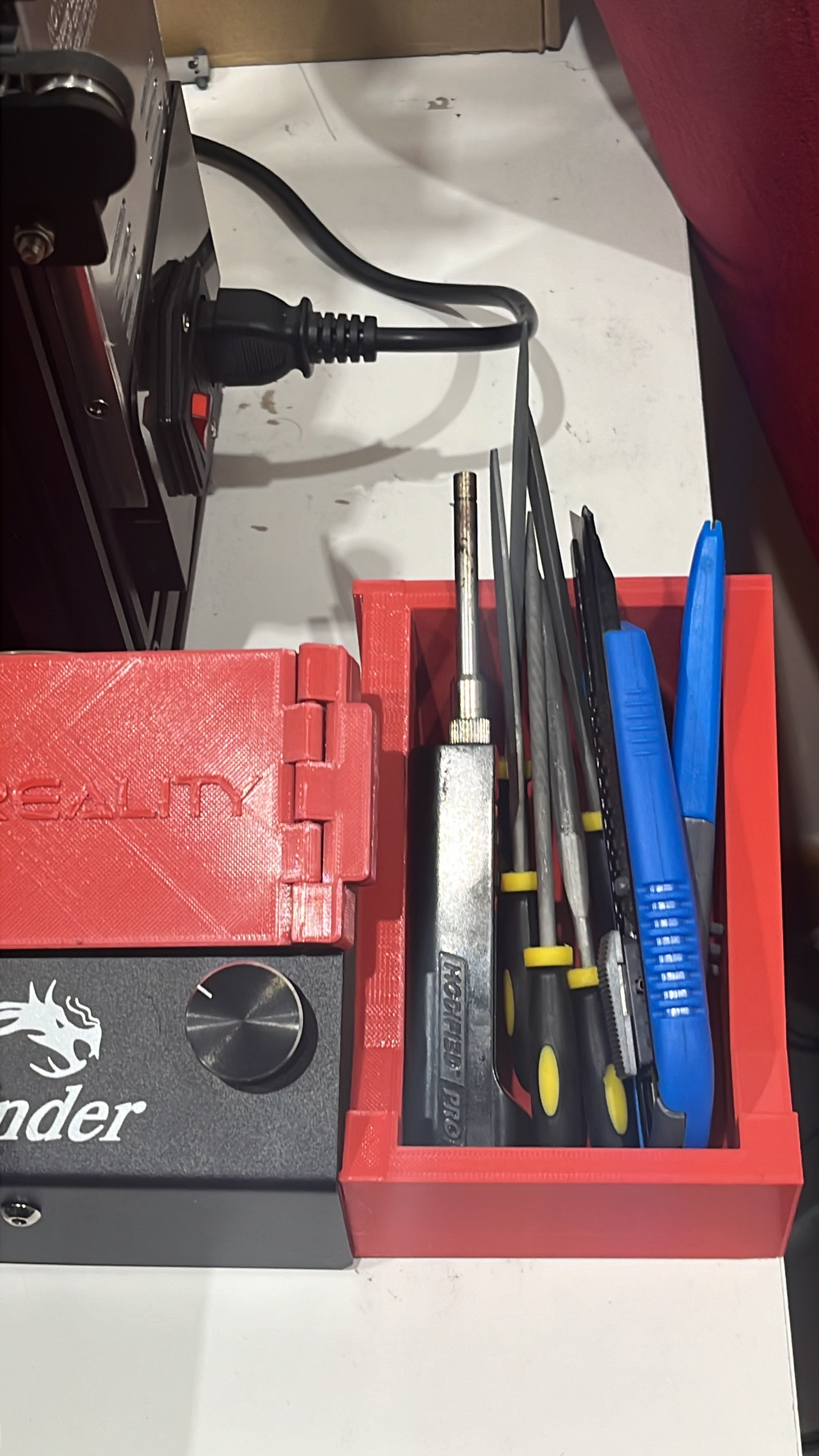 Ender 3 Neo LCD storage