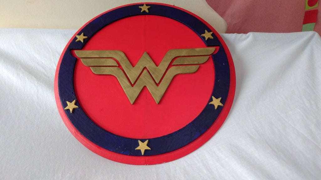 Wonder woman shield (DC super hero girls) by mattsslug | Download free ...