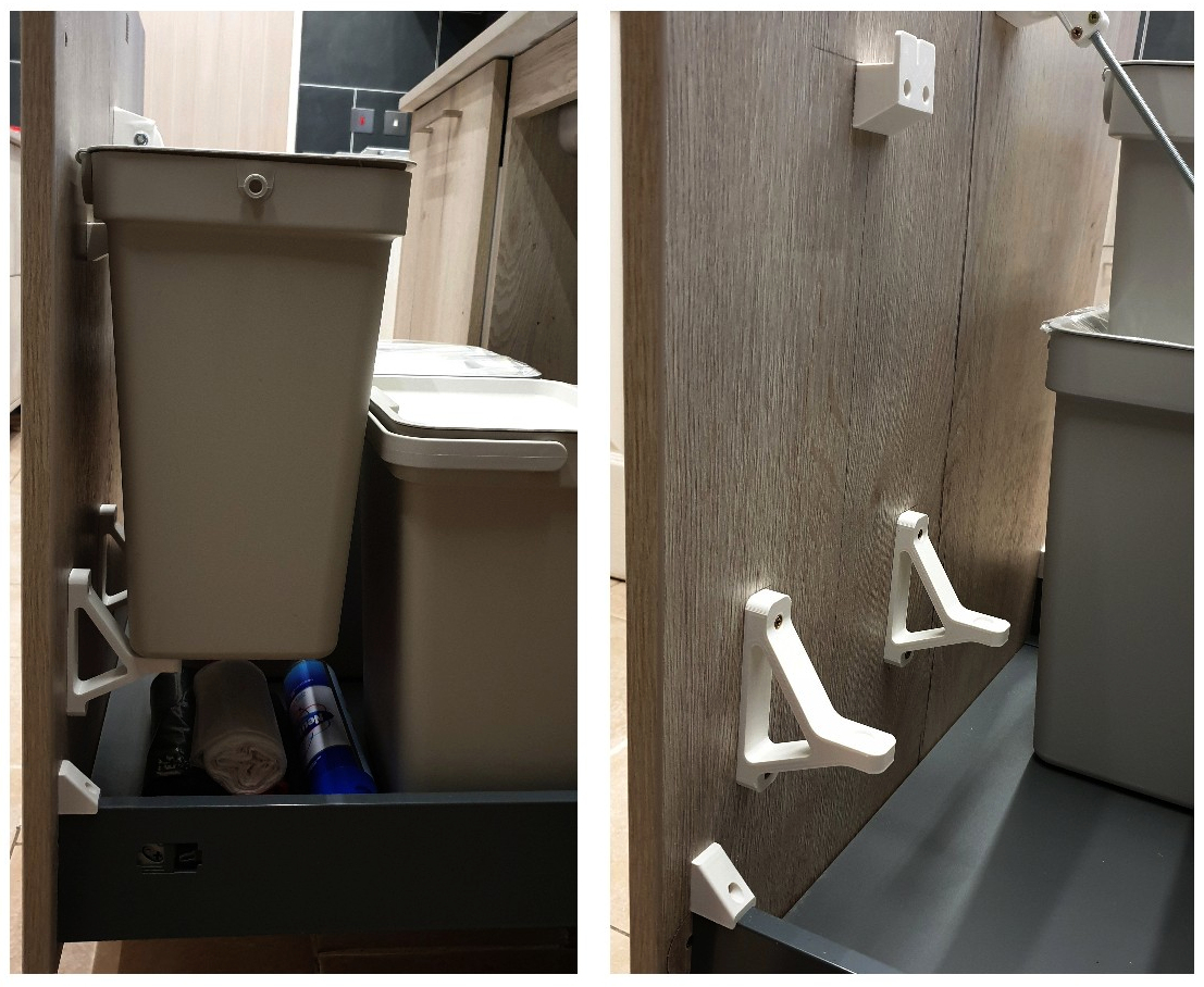 Ikea Hallbar (10L) Lower Support Brackets
