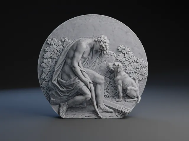 Apollo and his Dog