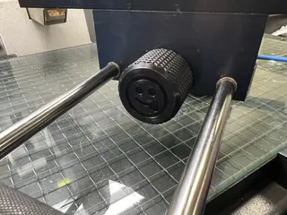 Chunky Vise Knob with Smiley Face