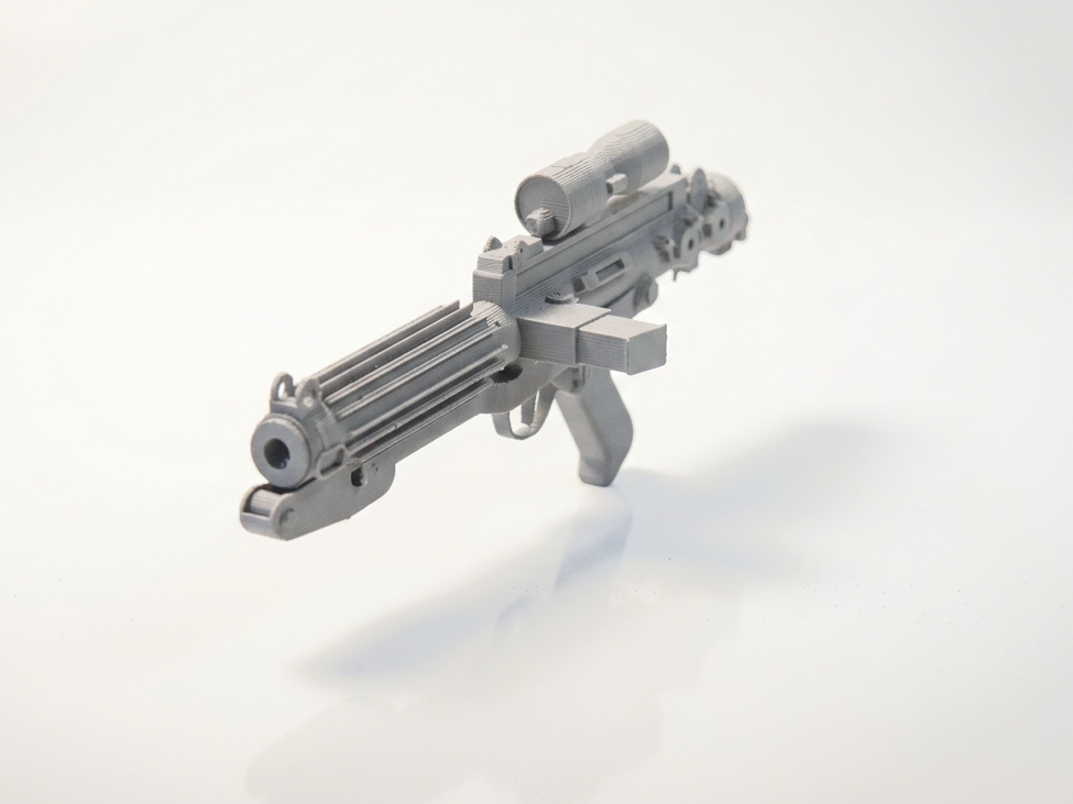 E-11 Blaster Rifle Star Wars Prop 3D Printable