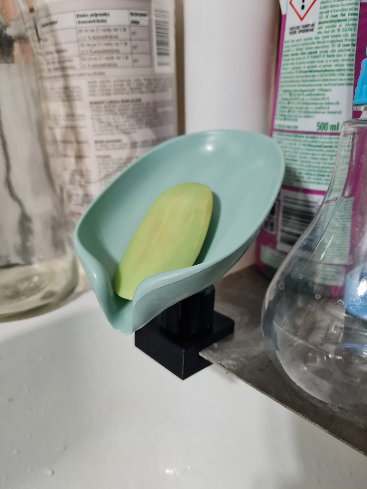 Soap bowl stand holder suction cup replacement by robertuhrik