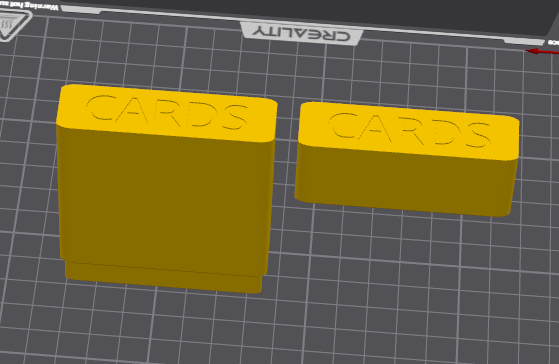 CARDS box