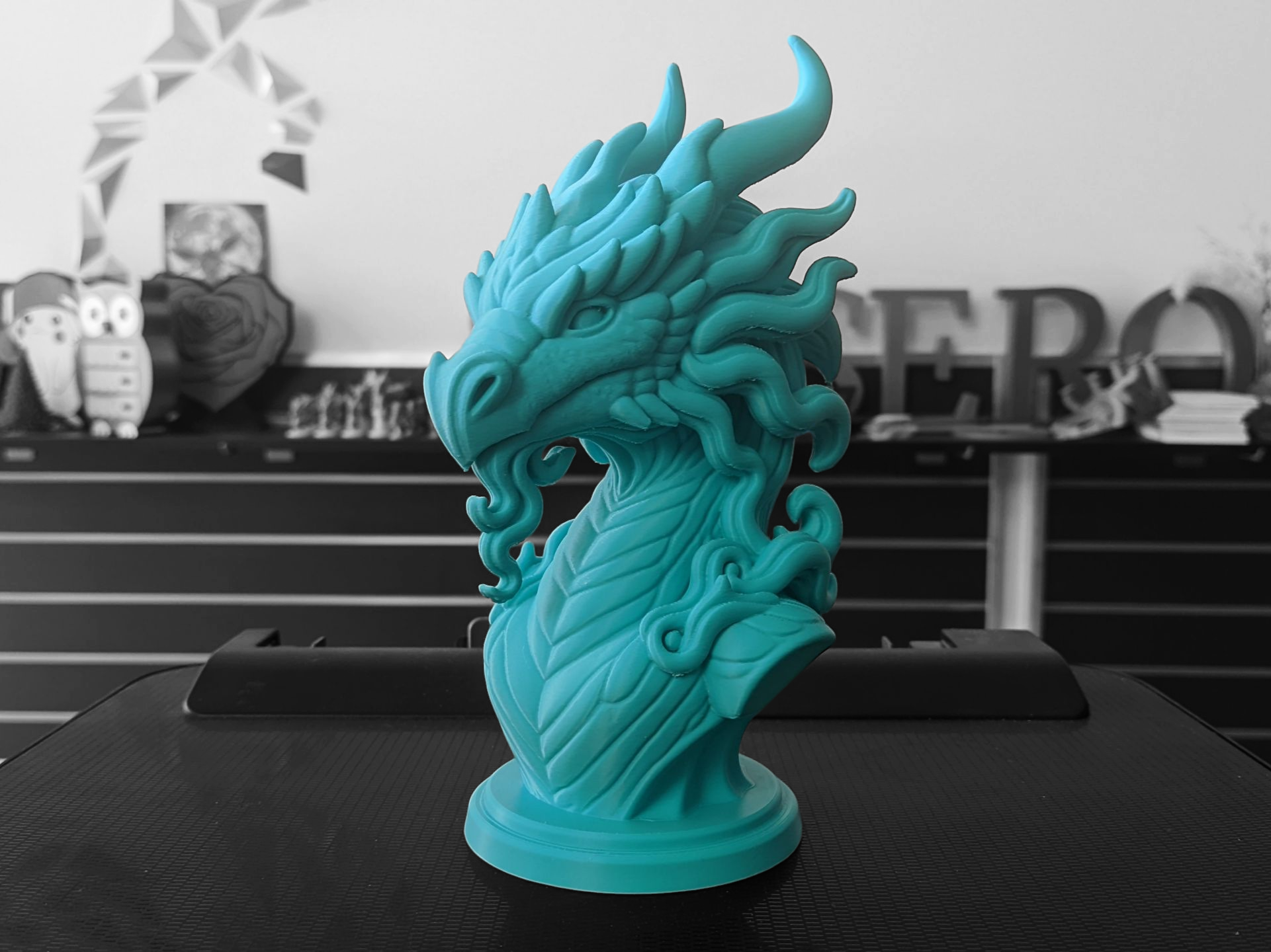 Wind Dragon Bust