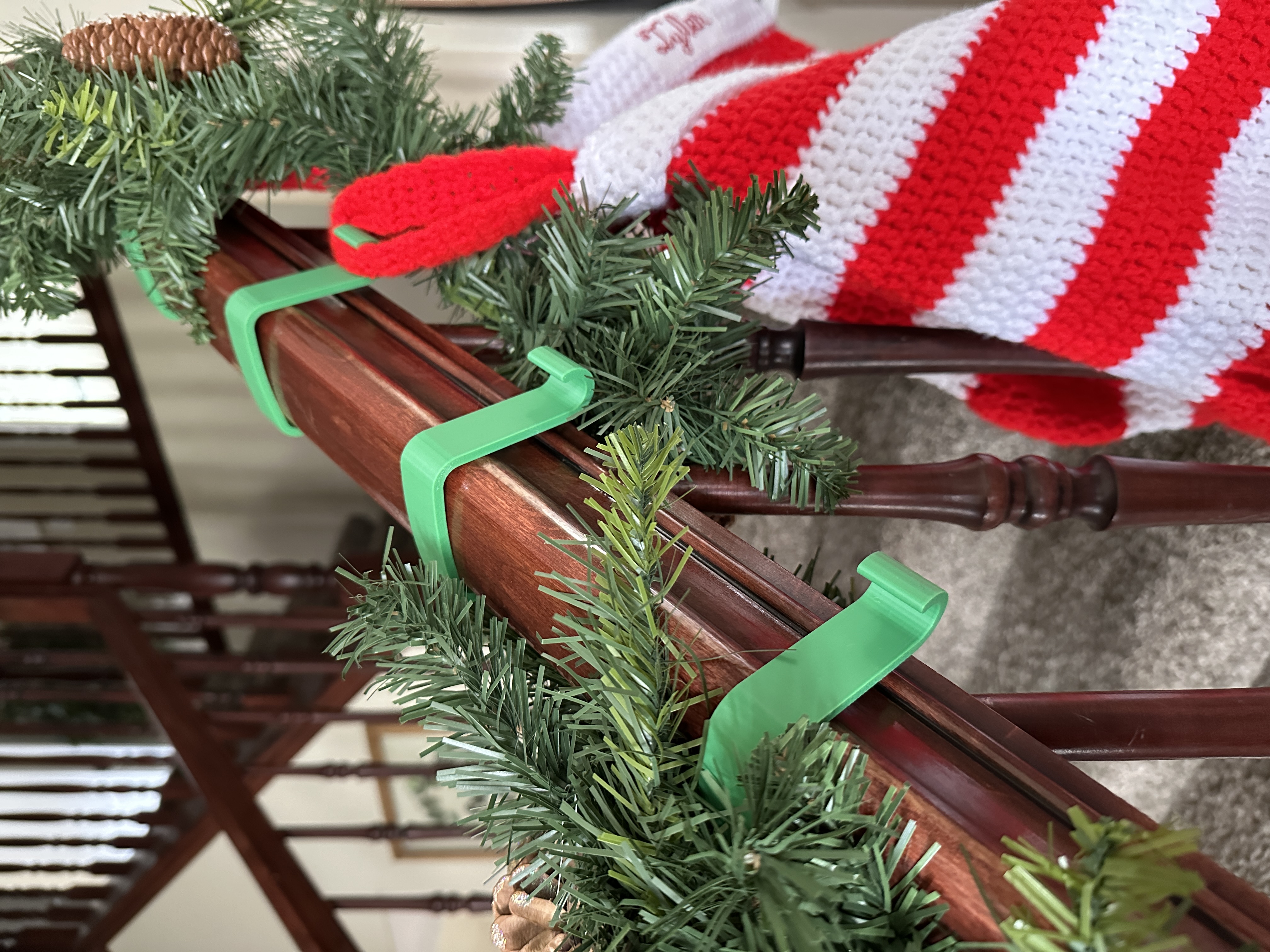 Banister Stocking Hook
