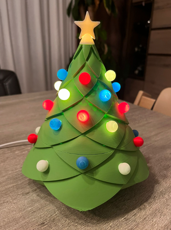 Christmas Tree lamp by Panda | Download free STL model | Printables.com