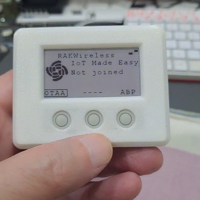 RAKwireless Enclosure for RAK14000 EPD and buttons