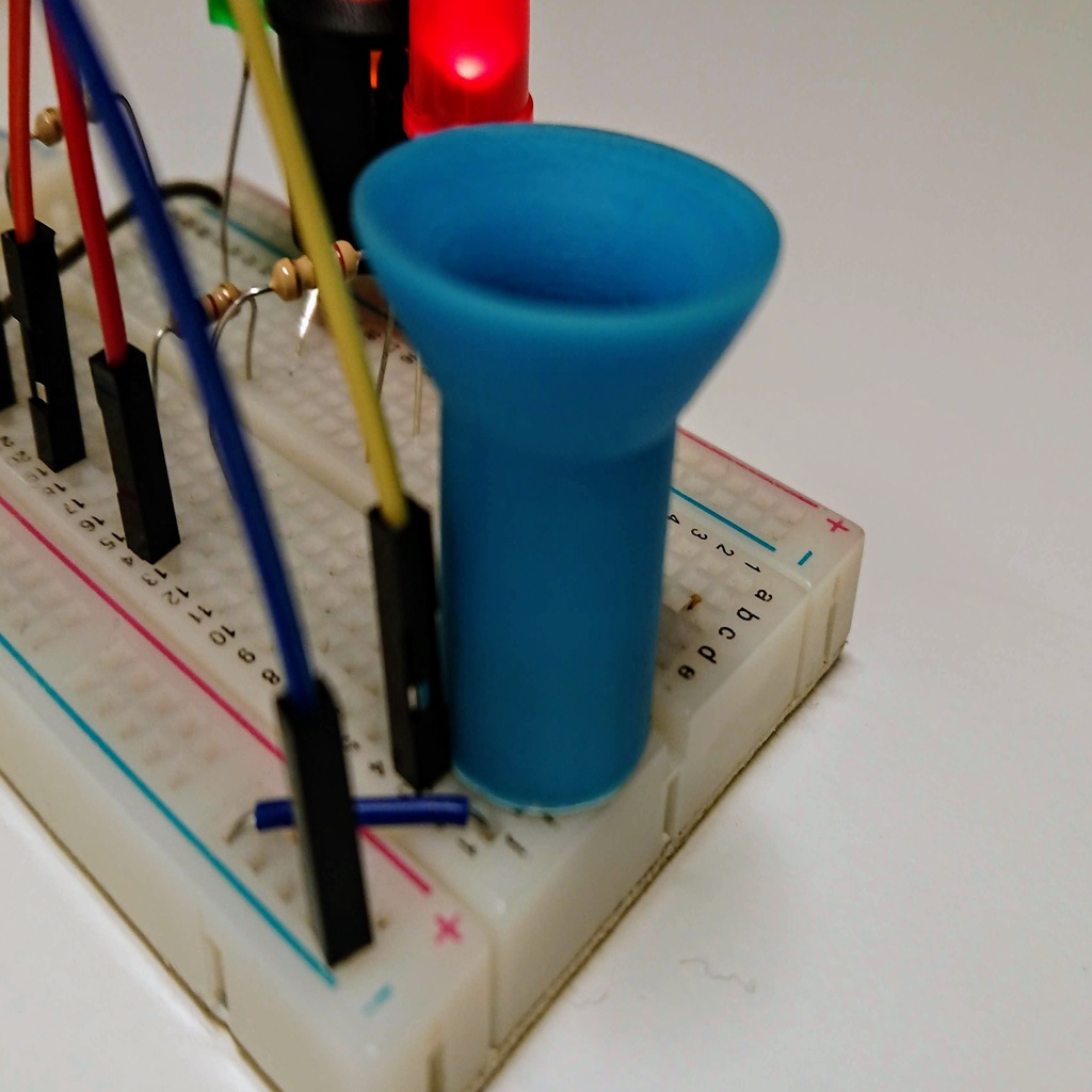 Horn for small passive buzzer