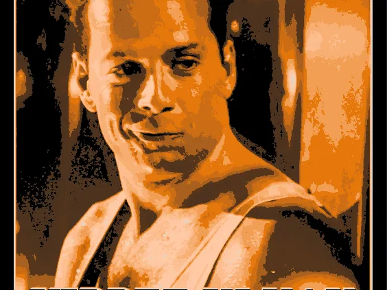 HueForge - Die Hard Bruce Willis