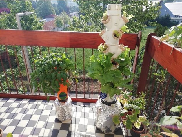 Miniatura 24 do modelo 3D Modular Hydroponic Tower Garden