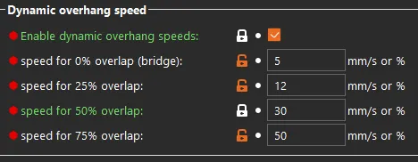 Cooling and Overhang Settings for Prusa Slicer PLA