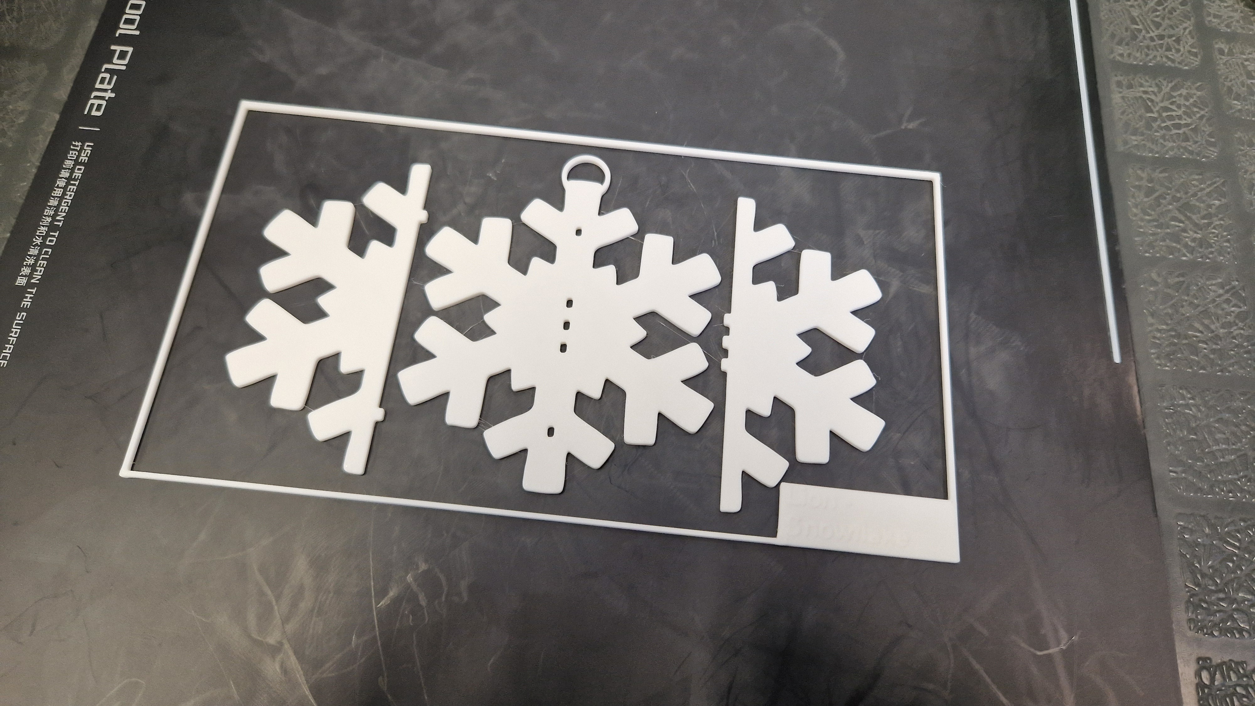 Snowflake/Schneeflocke Kit Card