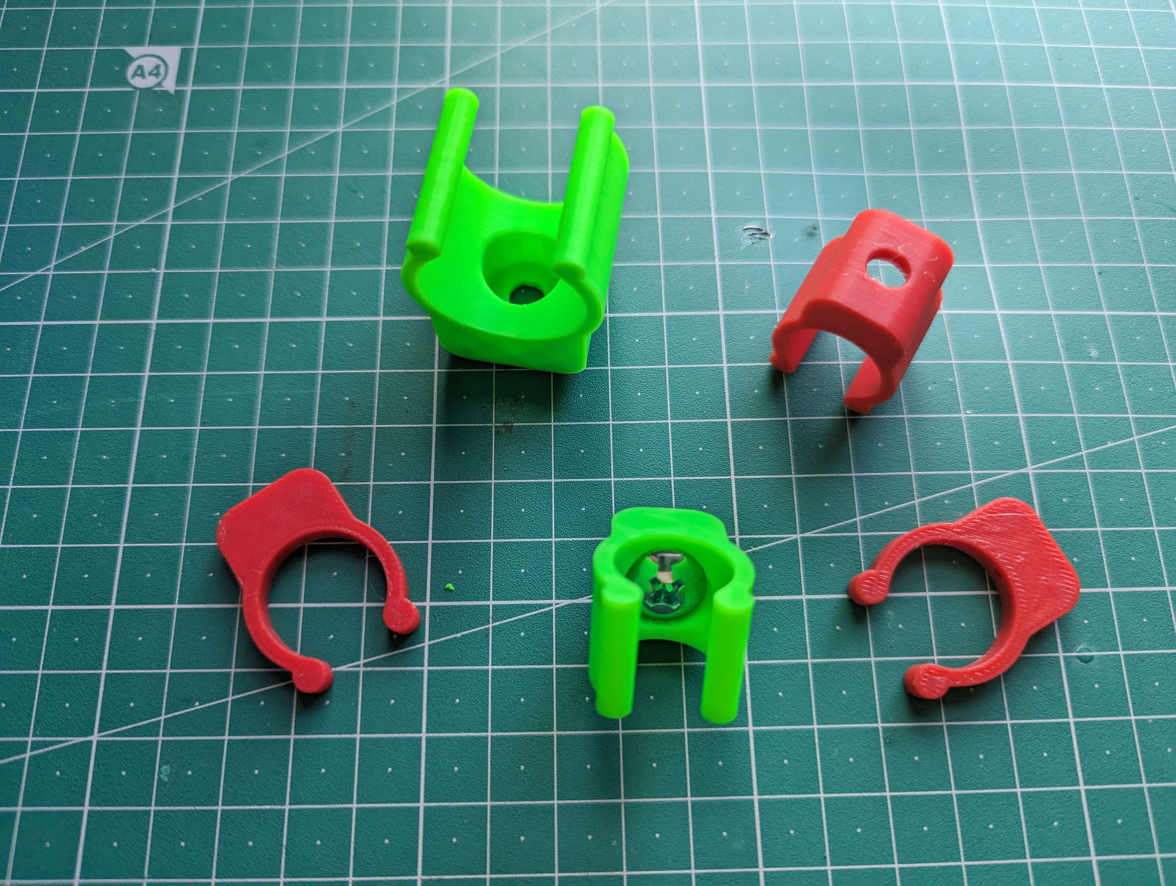 Parametric conduit clip by 5tuff download free stl model printables