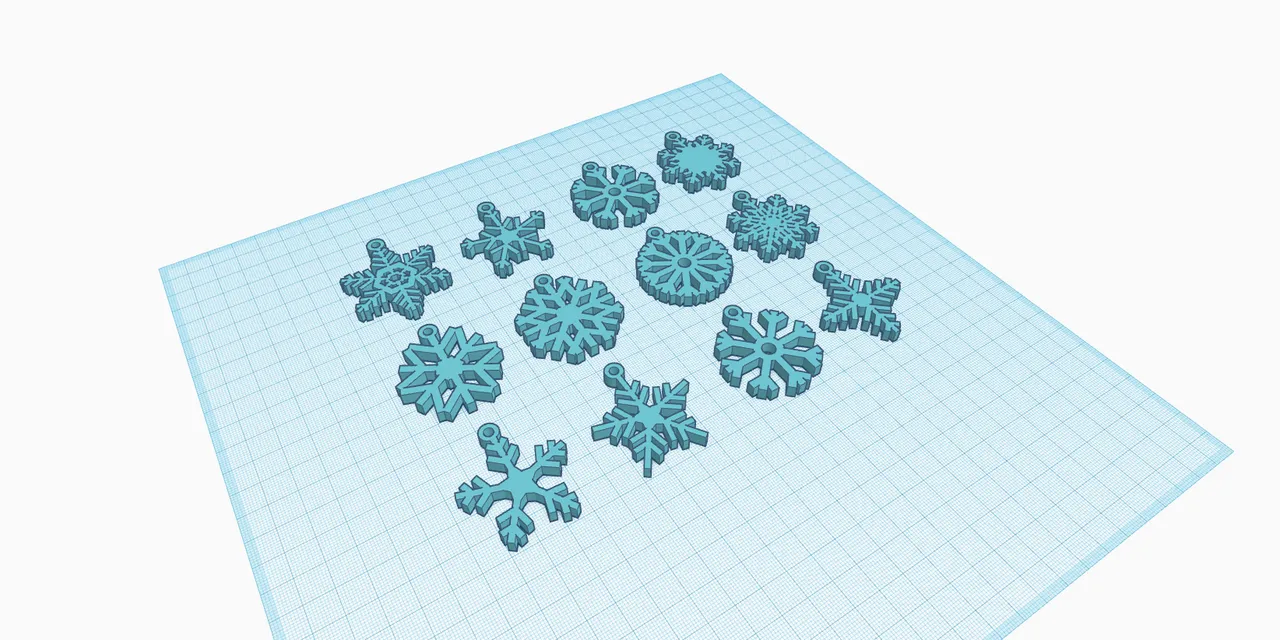 Snowflakes by tinkerman214 | Download free STL model | Printables.com