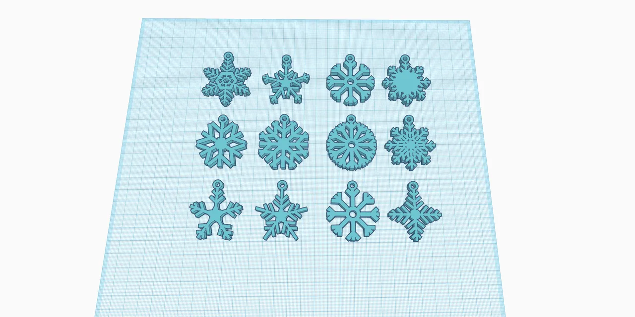 Snowflakes by tinkerman214 | Download free STL model | Printables.com