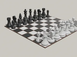 Chess Set (King is a bottle)