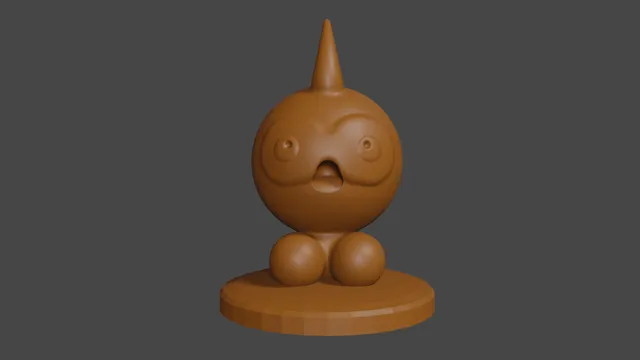 Pokemon inspired, Castform, Tabletop DnD miniature