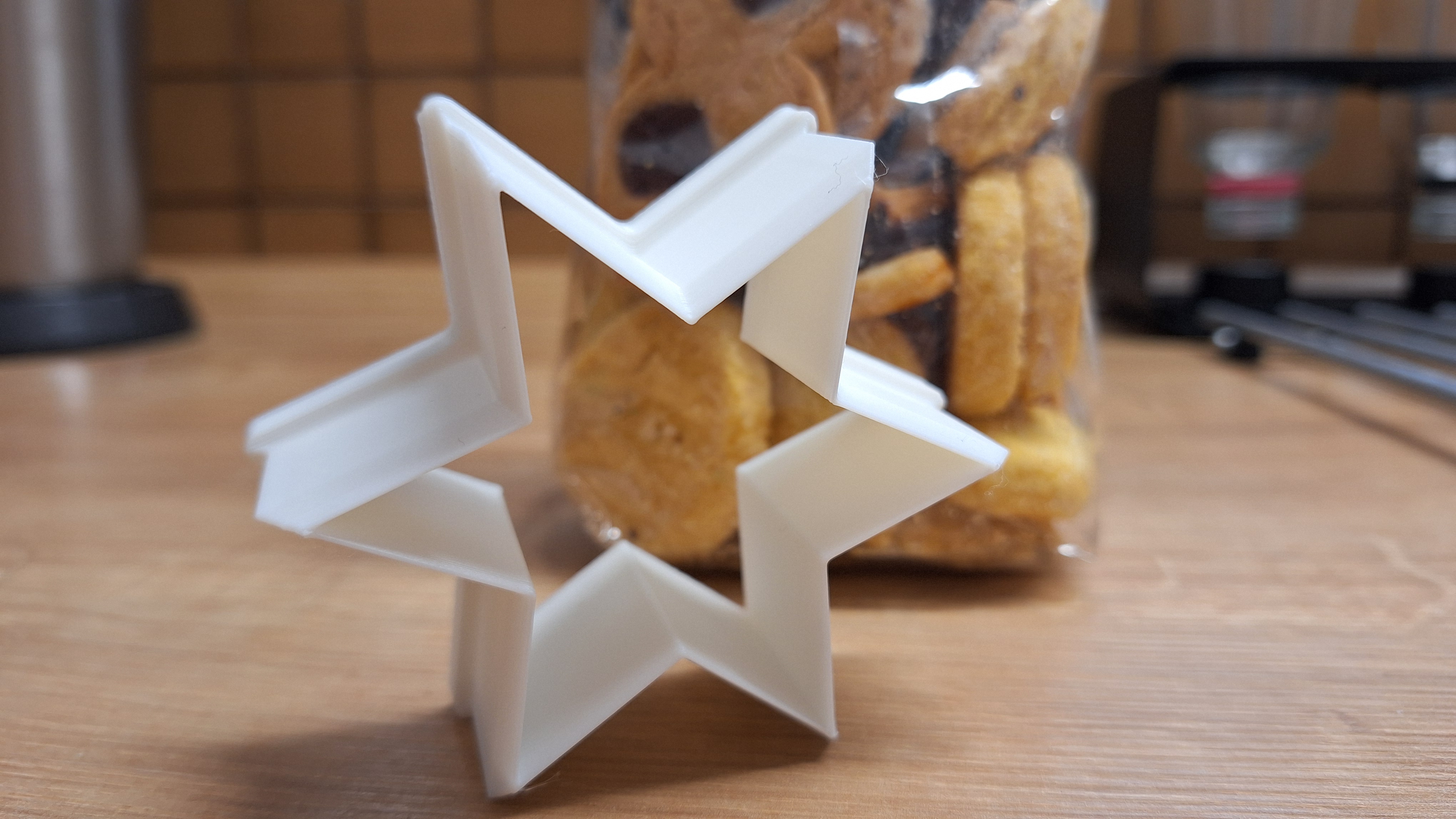 Gebäck-Ausstecher, 6er Stern (die wirklich funktionieren) / Cookie cutter (which really work)