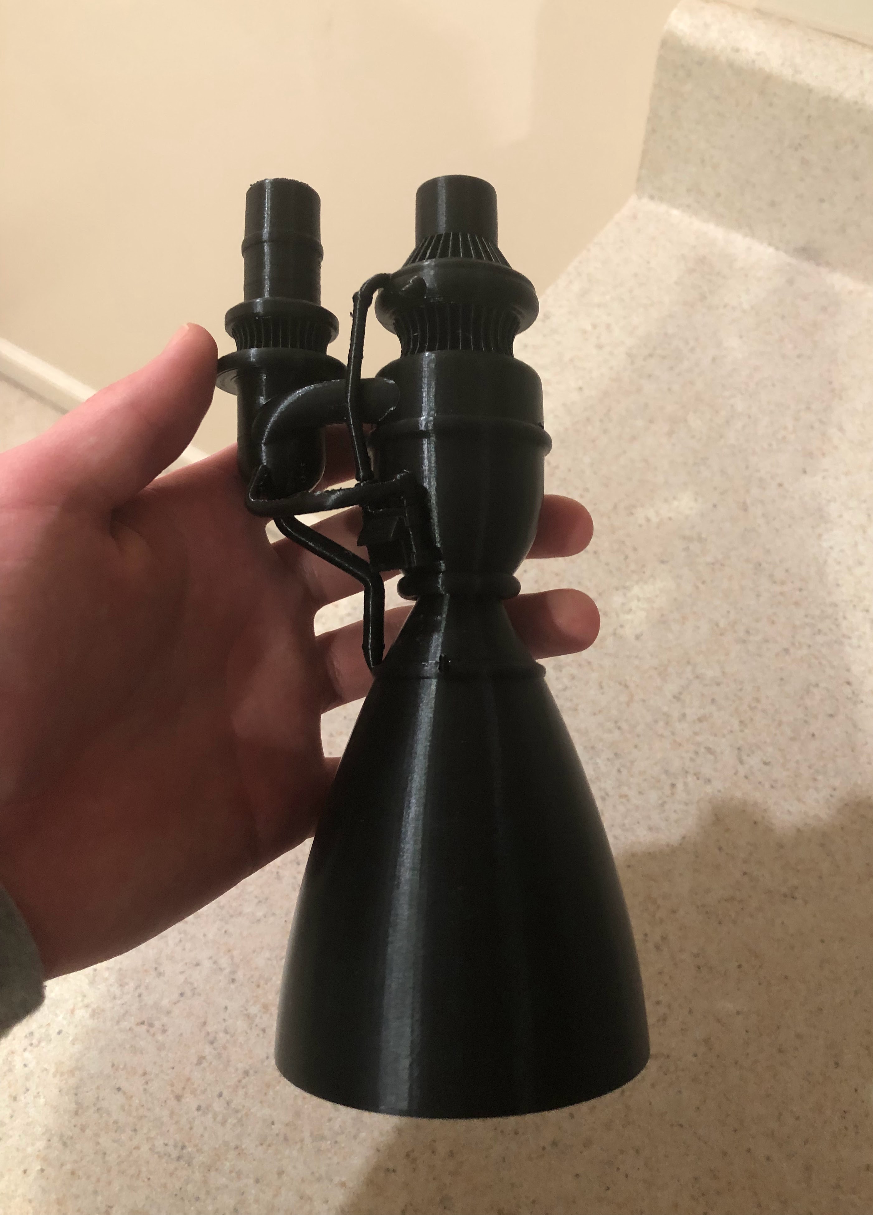 Miniatura 2 do modelo 3D SpaceX Raptor Engine