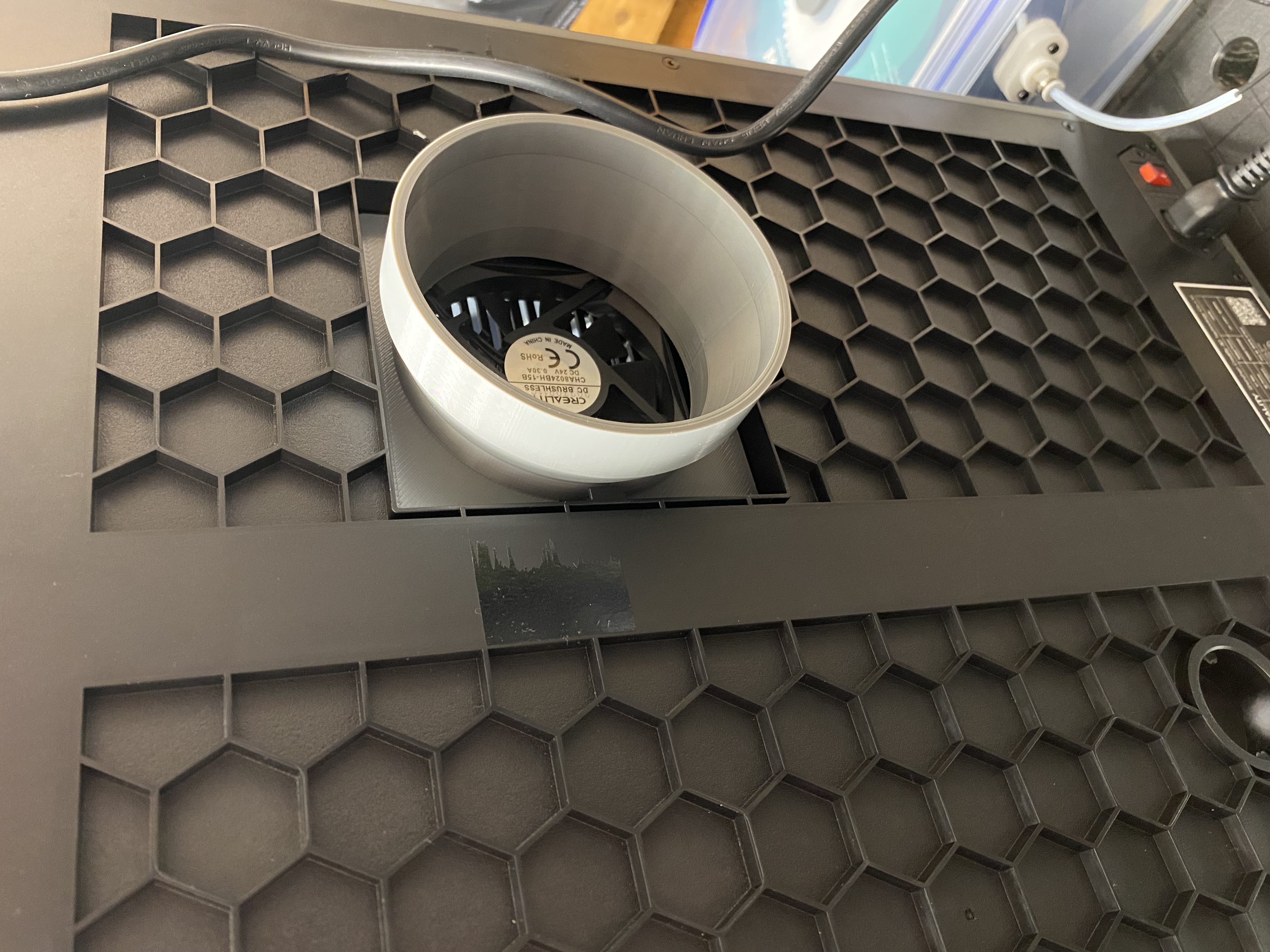 Creality K1 Max exhaust vent 4"