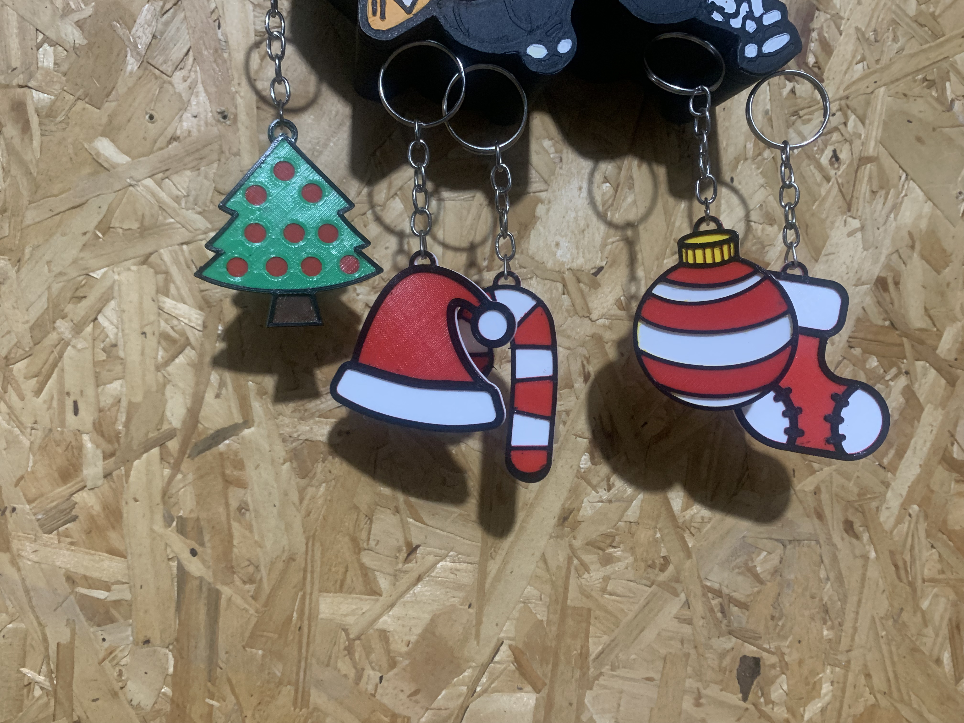 Christmas keychain