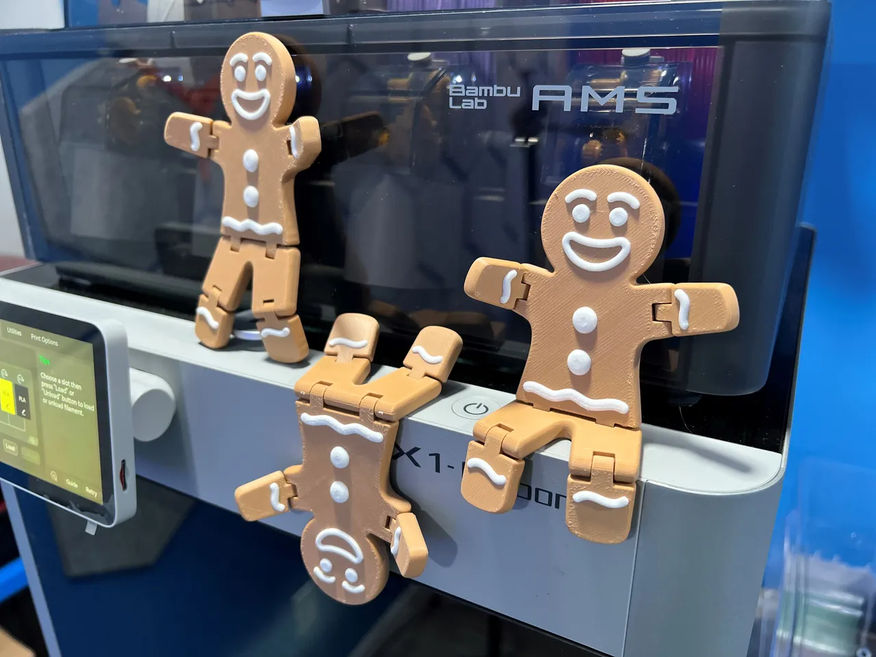 Easy Filament Swap Gingerbread Cookie by OVERTURE3D, Download free STL  model