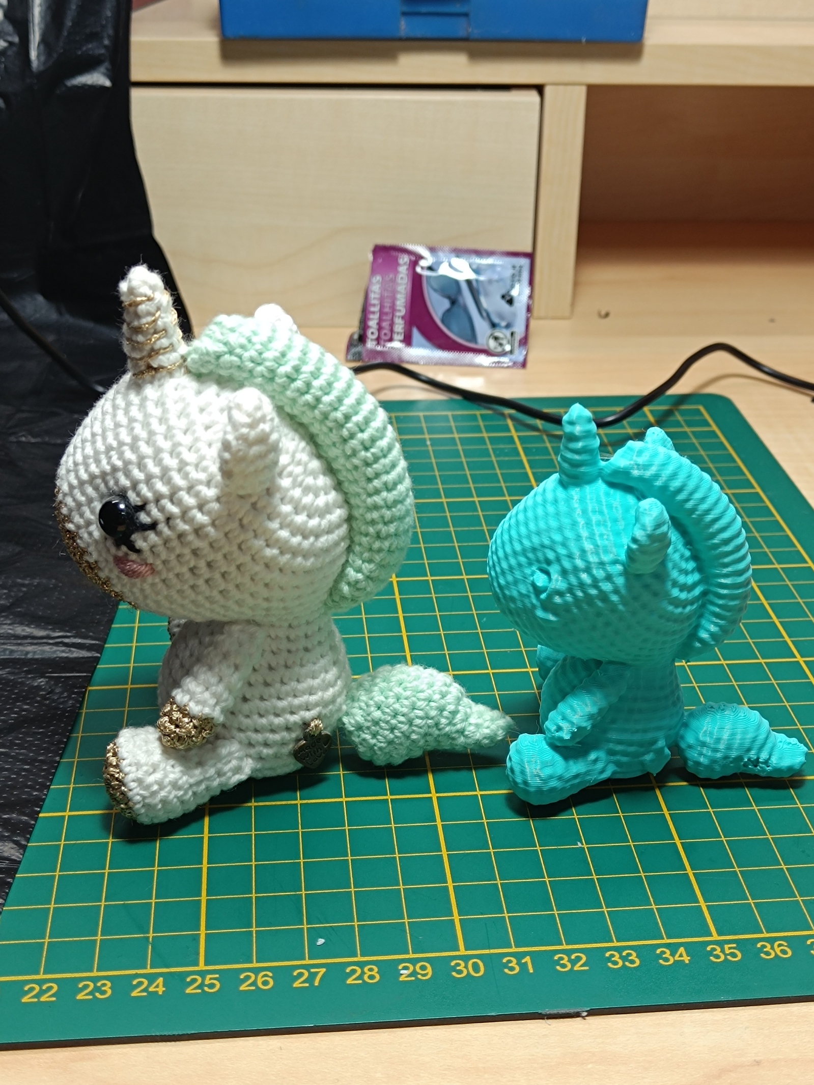 unicornio amigurumi