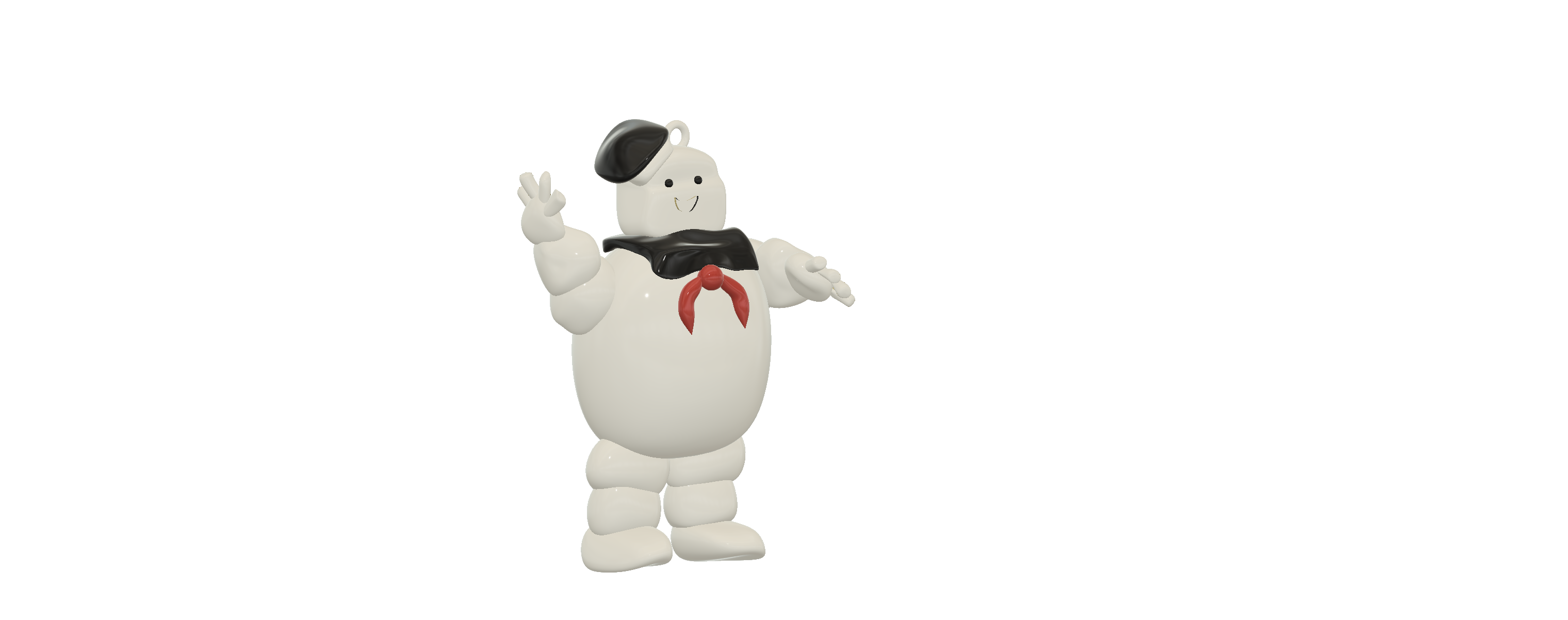 Stay Puft Marshmallow Pendant by Josh | Download free STL model ...