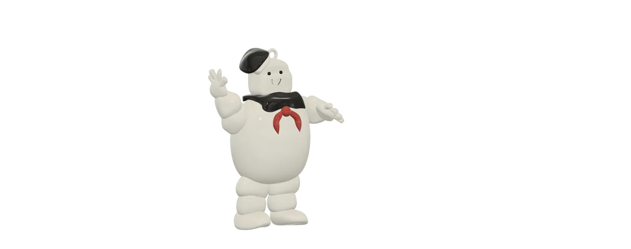 Stay Puft Marshmallow Pendant by Josh | Download free STL model ...