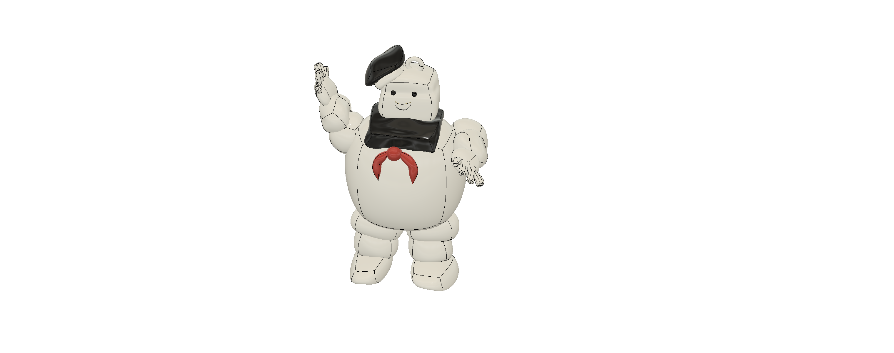 Stay Puft Marshmallow Pendant by Josh | Download free STL model ...