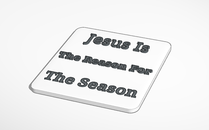 Jesus Is The Reason For The Season Sign