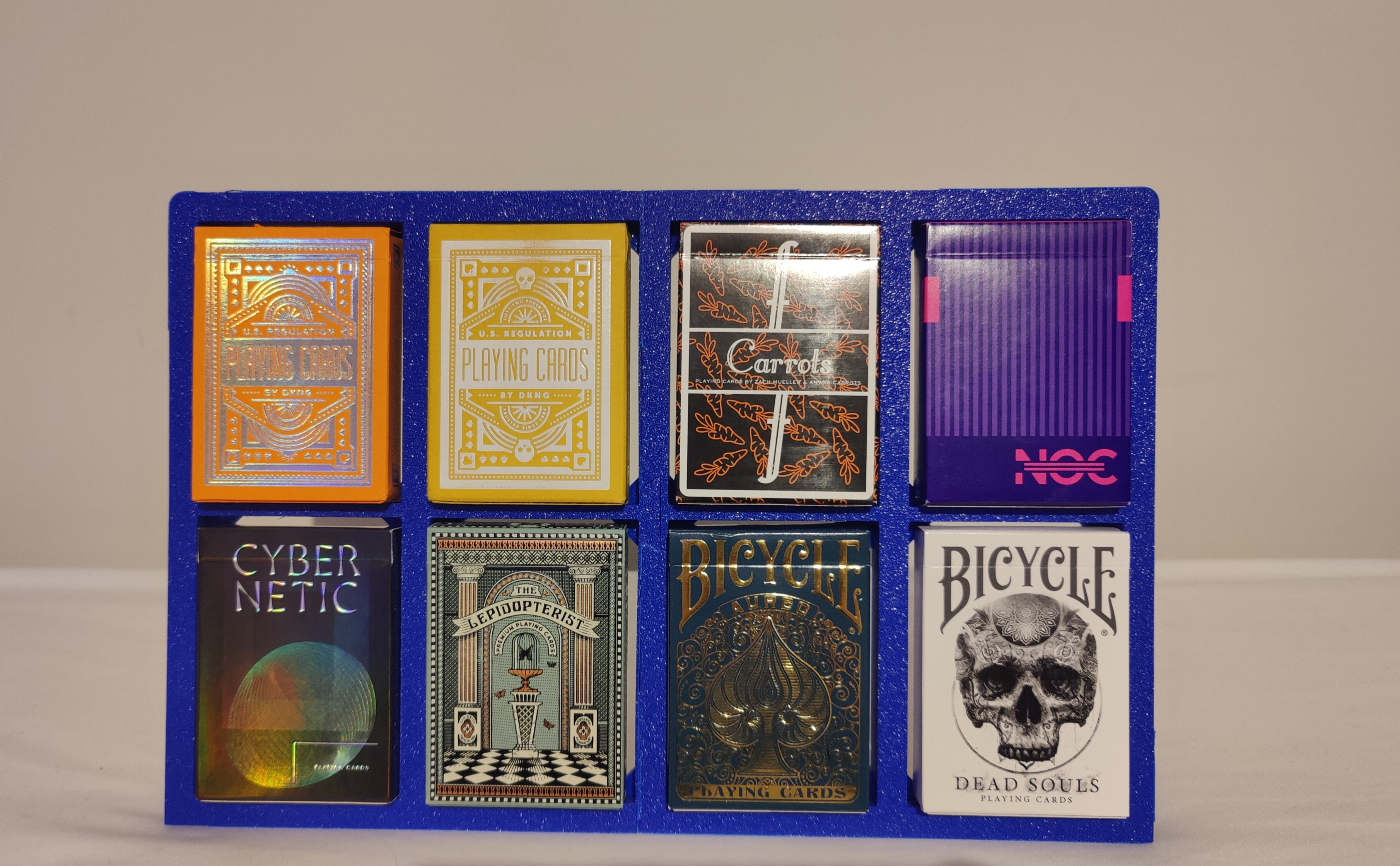 Playing Cards Display by luke7359 Download free STL model